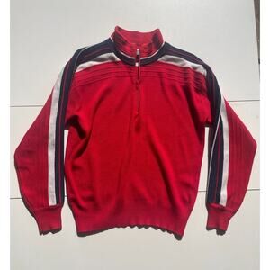 Meister Vintage Red Pullover Sweater Medium
